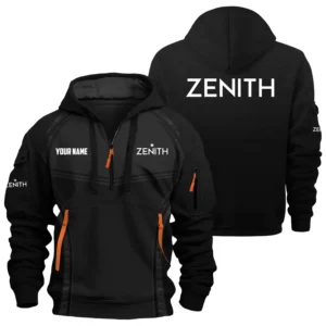 Zenith Exclusive Logo Hoodie Half Zipper OUWC3DHHZ014ZNZ
